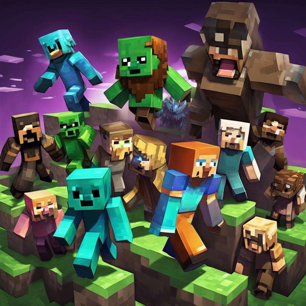 Monsters and Bosses in Minecraft